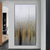 ieftine Picturi Abstracte-pictură în ulei de pânză de artă de perete pictată manual - pictură verticală artă de perete pictură abstractă cadou de inaugurare a casei - lucrare de artă cu lovituri de aur pictură originală pentru