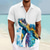 levne Havajské košile-mořská želva mořský život pánské letovisko havajská košile s 3D potiskem knoflík nahoru krátký rukáv letní plážová košile dovolená denní nošení s až 3xl