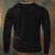 cheap St. Patrick&#039;s Day T shirts-St Patrick St Paddy Shamrock Men&#039;s Casual Fashion Retro Vintage 3D Print T shirt Tee Henley Shirt Sports Outdoor Holiday Going out St. Patrick T shirt Black Red Brown Long Sleeve Henley Shirt