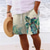 cheap Men&#039;s Beach Shorts-Sea Turtle Marine Life Men&#039;s Resort 3D Printed Board Shorts Swim Shorts Swim Trunks Pocket Drawstring with Mesh Lining Comfort Breathable Short Aloha Hawaiian Style Holiday Beach S TO 3XL