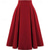 abordables Bas-jupe plissée taille haute avec poches rétro vintage années 1950 jupe swing rockabilly jupe évasée jupes quotidiennes décontractées pour femmes