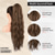 cheap Ponytails-Ponytail Extension 26 Inch Drawstring Ponytail Hair Extensions for Women Long Curly Wavy Ponytail Natural Synthetic Hairpiece for Women