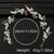 cheap Hair Styling Accessories-Oil Leaves Water Flower Stamens Handmade Woven Diy Bride s Braided Hair Headband Jewelry