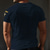 abordables Camiseta gráfica para hombres-Hombre Bandera estadounidense de los Estados Unidos Soldier Camiseta Camiseta superior Algodón Manga Corta Gráfico Camisa Negro Azul Oscuro Camiseta cómoda Deporte Festivos Ropa de diseñador de moda