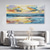 cheap Abstract Paintings-Handmade Oil Painting Canvas Wall Art Decoration Modern Abstract Sunrise Sea Thick Texture Landscape for Home Decor Rolled Frameless Unstretched Painting