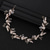 cheap Hair Styling Accessories-Oil Leaves Water Flower Stamens Handmade Woven Diy Bride s Braided Hair Headband Jewelry