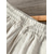 Χαμηλού Κόστους λινό παντελόνι-100% Λινό Ανδρικά Λευκά παντελόνια Παντελόνια Καλοκαίρι παντελόνι Κορδόνι Ελαστική μέση Ελαστική μανσέτα Σκέτο Αναπνέει Άνετο Καθημερινά Διακοπές Εξόδου Κλασσικό Καθημερινό Μαύρο Βαθυγάλαζο