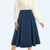 abordables Bas-jupe plissée taille haute avec poches rétro vintage années 1950 jupe swing rockabilly jupe évasée jupes quotidiennes décontractées pour femmes