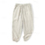 Χαμηλού Κόστους συλλογή σχεδιαστών-100% Λινό Ανδρικά Λευκά παντελόνια Παντελόνια Καλοκαίρι παντελόνι Τσέπη Κορδόνι Ελαστική μέση Σκέτο Αναπνέει Άνετο Καθημερινά Διακοπές Εξόδου Κλασσικό Καθημερινό Μαύρο Βαθυγάλαζο