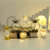cheap Ramadan Decoration Lights-Ramadan Silver Line Electronic Candle Lamp Handheld Small Horse Lamp Retro Small Oil Lamp Festival Party Decorative Lamp  1PC