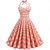 tanie Sukienki-Retro / vintage Lata 50. Rockabilly Sukienka huśtawka W kratkę Bawełniany materiał w kratkę Krój A Kantarka Damskie Wieczór panieński Doroślu Sukienka Sukienki na bal maturalny Wiosna i lato