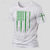 billiga Grafisk T-shirt för män-st. patrick&#039;s shamrock nationalflagga tryckt t-shirt herr grafisk bomull t-shirt sport klassisk skjorta kortärmad bekväm t-shirt semester sommar modedesigner kläder