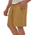 cheap Holiday-Men&#039;s Linen Shorts Summer Shorts Beach Shorts Set Pocket Drawstring Elastic Waist Plain Comfort Breathable Short Holiday Vacation Beach Hawaiian Boho Black Yellow