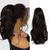 cheap Ponytails-Ponytail Extension Drawstring Ponytail Wavy Curly Ponytail Hair Extensions Natural Wavy Ponytail Wig Synthetic Hairpieces for Women