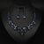 cheap Jewelry Sets-Jewelry Set 3pcs Glass Alloy 1 Necklace Earrings Women&#039;s Elegant Vintage Fashion Geometrical Geometric Jewelry Set For Wedding Party Wedding Guest