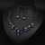 cheap Jewelry Sets-Jewelry Set 3pcs Glass Alloy 1 Necklace Earrings Women&#039;s Elegant Vintage Fashion Geometrical Geometric Jewelry Set For Wedding Party Wedding Guest