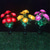cheap Landscape Lights-7 Heads LED Solar Light Outdoor Waterproof Garden Flower Courtyard Lawn Path Wedding Decorative Lamp
