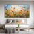 cheap Floral/Botanical Paintings-Flower oil painting on canvas handmade abstract colorful flower floral oil painting hand painted wall art canvas spring painting  for living room wall decor