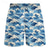 economico pantaloncini da spiaggia da uomo-Interlude spensierato x Joshua Jo, pantaloncini da surf da spiaggia per vacanze stampati con onde da uomo