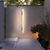 cheap Outdoor Wall Lights-Wall Lamp Outdoor Acrylic Metal High-Bright Round Tube Lamp Door Pillar Fence Warm Light Waterproof Ip65 100Cm 110-120V 220-240V