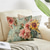 abordables style floral &amp; végétal-Housse de coussin en velours imprimé arrangement floral simple décontracté carré classique coussins lit canapé salon décoratif 16&quot;/18&quot;/20&quot;