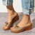 cheap Women&#039;s Sandals-Women&#039;s Blue Wedge Slide Sandals with Floral Appliqué and Peep Toe, Vintage Platform Summer Shoes for Casual Outfits, Travel, and Daily Comfort