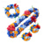 abordables fête d&#039;été hawaïenne-Collier de fleurs simulées pour fête, couronne pour adultes et enfants, ensemble de 4 pièces, décoration d&#039;exposition de voyage sur la plage, nouvelle collection