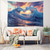 cheap Wedding-Wedding Decorations Backdrop Photograph Wall Hanging Large Tapestry Art Mural Decor Blanket Curtain Home Bedroom Living Room Decoration Sea Wave Heart