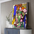 cheap Famous Paintings-Mintura Handmade Pablo Picasso Famous Oil Paintings On Canvas Home Decoration Modern Wall Art Abstract Portrait Picture For Home Decor Rolled Frameless Unstretched Painting