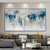 cheap Abstract Paintings-Abstract Ocean waves painting hand painted Boho wall decor Beach gold wall art Home decor Palette knife oil painting on canvas Seascape Painting Natura art