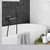 economico Rubinetti LED-Rubinetto vasca - Contemporaneo moderno Galvanizzato Installazione a parete Valvola in ceramica Bath Shower Mixer Taps