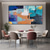 cheap Abstract Paintings-Abstract Ocean waves painting hand painted Boho wall decor Beach gold wall art Home decor Palette knife oil painting on canvas Seascape Painting Natura art