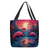 cheap Graphic Print Bags-Women&#039;s Tote Shoulder Bag Canvas Tote Bag Polyester Shopping Daily Holiday Print Large Capacity Foldable Lightweight Flamingo Light Red Blue Fuchsia