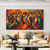 cheap People Paintings-Abstract Figures Acrylic OIL Painting Handmade Modern Wall Art Painting Handmade Figurative Painting Abstract Wall Art Large Figure Abstract colorful wall Painting