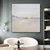 baratos Pinturas de Paisagens-Grande pintura a óleo abstrata de paisagem marítima pintada à mão céu e praia pintura a óleo arte de parede em tela pintura costeira moderna pintura de arte de parede para sala de estar decoração de