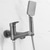 economico Rubinetti LED-Rubinetto vasca - Contemporaneo moderno Galvanizzato Installazione a parete Valvola in ceramica Bath Shower Mixer Taps