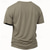 baratos Vintage e retrô-Homens Pirata Veleiro Camiseta Camisa Henley Manga Curta Impressão 3D Retro Vintage Casual Esportes Feriado Para Noite Primavera Verão Azul Marron cáqui Cinzento Henley Camiseta Henley
