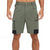 cheap Classic-Men&#039;s Tactical Shorts Cargo Shorts Shorts Hiking Shorts Button Elastic Waist Multi Pocket Color Block Wearable Short Outdoor Daily Going out Fashion Classic Black+Grey Dark Khaki
