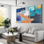 cheap Abstract Paintings-Abstract Ocean waves painting hand painted Boho wall decor Beach gold wall art Home decor Palette knife oil painting on canvas Seascape Painting Natura art