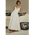 abordables Vestidos-Vintage 1950s Mini vestido Pequeño vestido blanco Nupcial Sin Tirantes Color sólido Corte A Mujer Mascarada Boda Despedida de Soltera Adulto Vestido Vestidos de fiesta