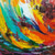 cheap Abstract Paintings-Handmade Oil Painting Canvas Wall Art Decoration Colorful Horizontal  Abstract for Home Decor Rolled Frameless Unstretched Painting