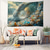 cheap Wedding-Wedding Decorations Backdrop Photograph Wall Hanging Large Tapestry Art Mural Decor Blanket Curtain Home Bedroom Living Room Decoration Sea Wave Heart