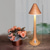 cheap Table Lamps-New Retro Led Table Lamp Imitation Wood Grain Touch Bar Creative Personality Hotel Restaurant Table Lamp
