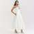 abordables Vestidos-Vintage 1950s Mini vestido Pequeño vestido blanco Nupcial Sin Tirantes Color sólido Corte A Mujer Mascarada Boda Despedida de Soltera Adulto Vestido Vestidos de fiesta