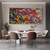 cheap Tree Oil Paintings-Handmade Oil Painting Canvas Wall Art Decoration Modern Thick Oil Colorful Leaves Landscape for Home Decor Rolled Frameless Unstretched Painting