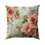 abordables style floral &amp; végétal-Housse de coussin en velours imprimé arrangement floral simple décontracté carré classique coussins lit canapé salon décoratif 16&quot;/18&quot;/20&quot;