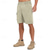 cheap Classic-Men&#039;s Tactical Shorts Cargo Shorts Shorts Hiking Shorts Button Elastic Waist Multi Pocket Color Block Wearable Short Outdoor Daily Going out Fashion Classic Black+Grey Dark Khaki