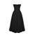 abordables Vestidos-Vintage 1950s Mini vestido Pequeño vestido blanco Nupcial Sin Tirantes Color sólido Corte A Mujer Mascarada Boda Despedida de Soltera Adulto Vestido Vestidos de fiesta