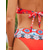 tanie Zestawy bikini-Kostiumy kąpielowe dla kobiet bikini 2-częściowe zestawy stroj kąpielowy bez pleców halter sexy boho kwiatowy nadruk letni plażowy strój kąpielowy