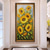 cheap Floral/Botanical Paintings-Mintura Handmade Sunflower Oil Paintings On Canvas Wall Art Decoration Modern Abstract Picture For Home Decor Rolled Frameless Unstretched Painting
